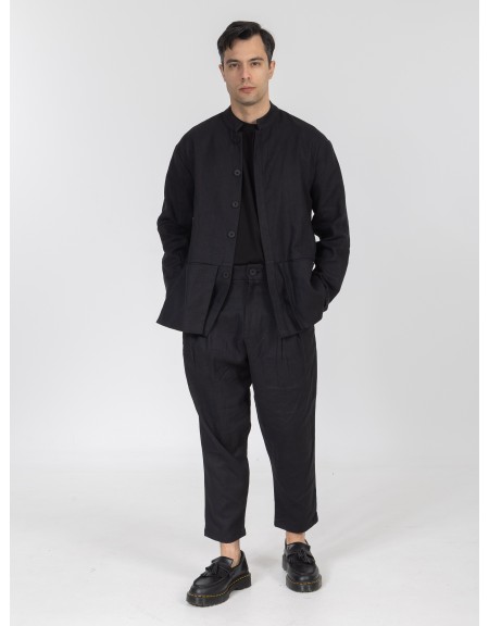 1.IX Mao Shirt K26-1.IX1023 Black NINETEEN - 6