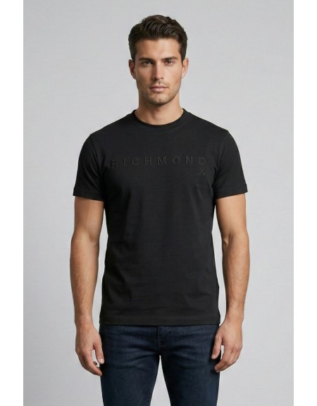 JOHN RICHMOND X T-shirt UMP26018TS SILKOM Black JOHN RICHMOND - 1