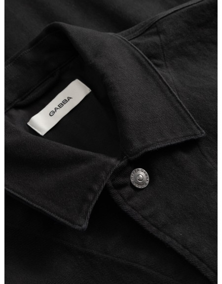 GABBA Jean μπουφάν GABbeta Twill Μαύρο GABBA - 7