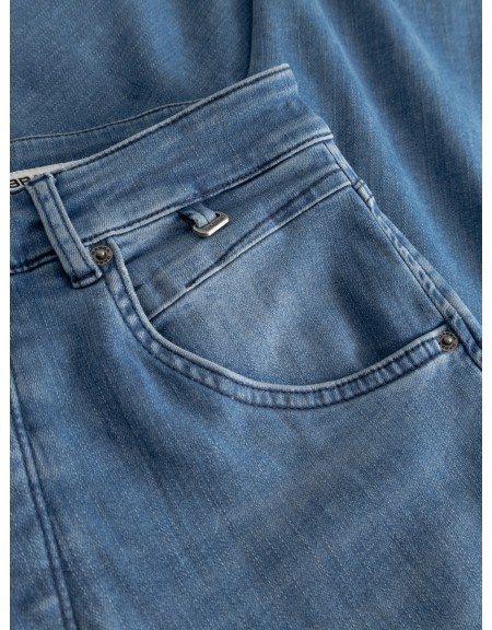 GABBA Jean Παντελόνι ALEX DHERA CROPPED Μπλε GABBA - 6