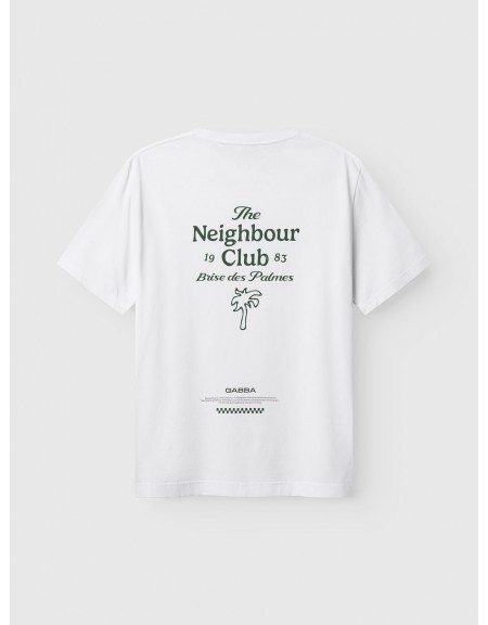 GABBA T-shirt NIGEL NBH SS Λευκό GABBA - 2