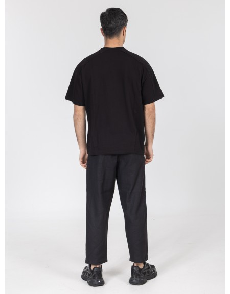 NINETEEN T-shirt K26-1050 Μαύρο NINETEEN - 5