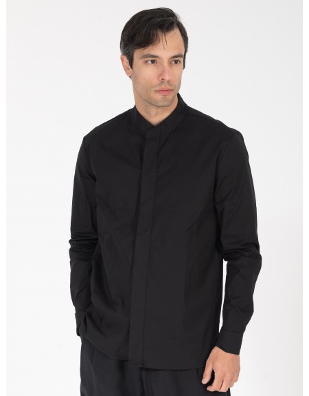 NINETEEN Shirt K26-1001 Black NINETEEN - 4