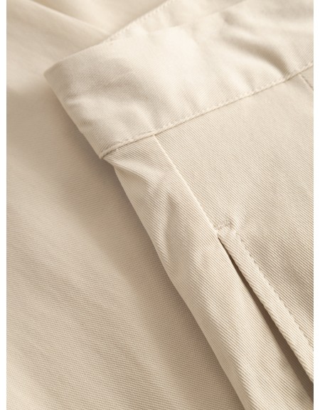 GABBA Pants FIRENZE BOLU CROPPED Ecru GABBA - 5