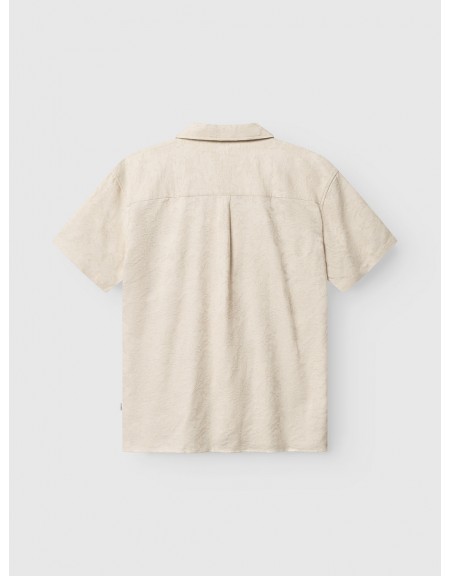 GABBA Short-sleeved shirt STEVEN CROCH SS Ecru GABBA - 2