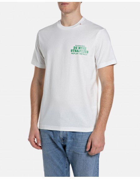 REPLAY T-shirt M3547.000.23608P Λευκό REPLAY - 1