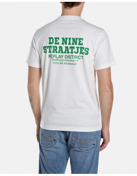 REPLAY T-shirt M3547.000.23608P Λευκό REPLAY - 2