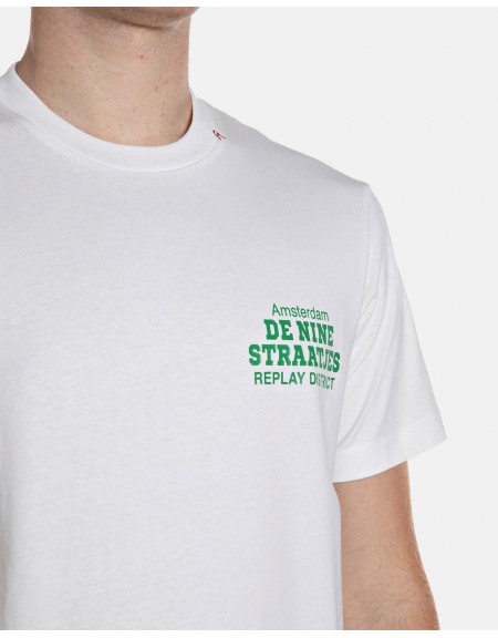 REPLAY T-shirt M3547.000.23608P Λευκό REPLAY - 3