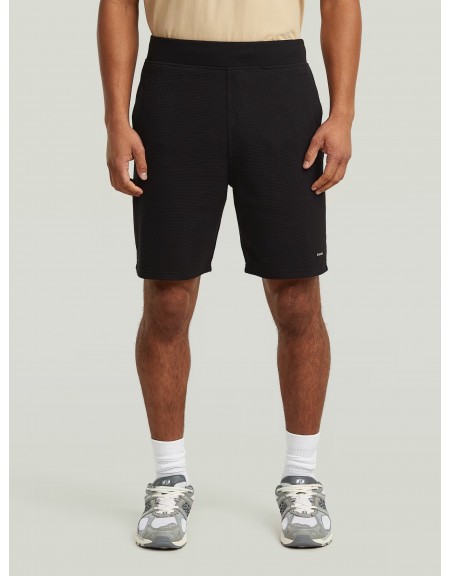 G-STAR RAW Βερμούδα D29112-E383-6484 STRUCTURED JERCEY Μαύρο G-STAR RAW - 1