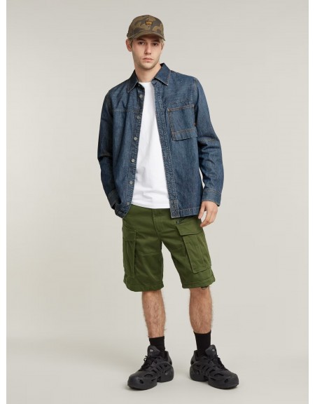 G-STAR RAW Cargo Bermuda Shorts D08566-5126-724 ROVIC ZIP RELAXED Khaki G-STAR RAW - 3