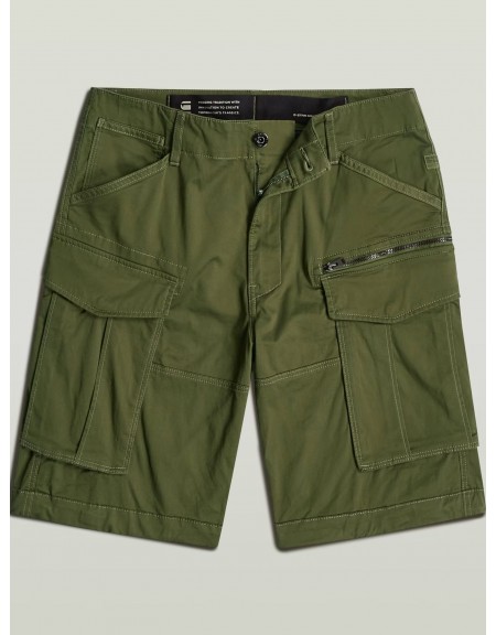 G-STAR RAW Βερμούδα cargo D08566-5126-724 ROVIC ZIP RELAXED Χακί G-STAR RAW - 7