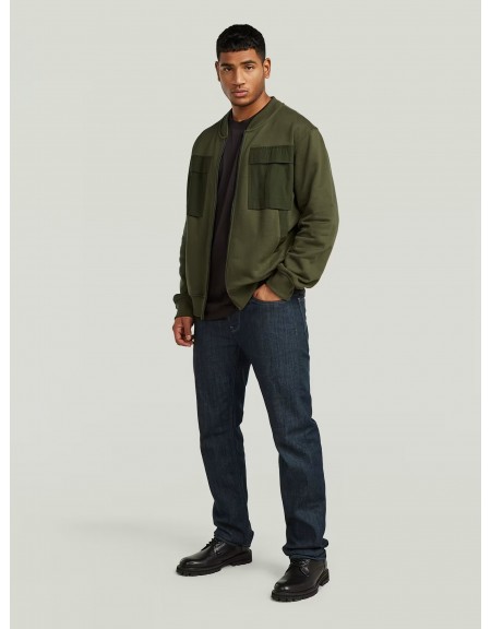 G-STAR RAW Sweatshirt D28824-E553-B230 WOVEN MIX SW Olive G-STAR RAW - 4