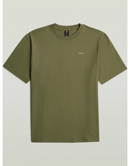 G-STAR RAW T-shirt D28588-D593-H871 RELAXED BASE R T Λαδί G-STAR RAW - 6