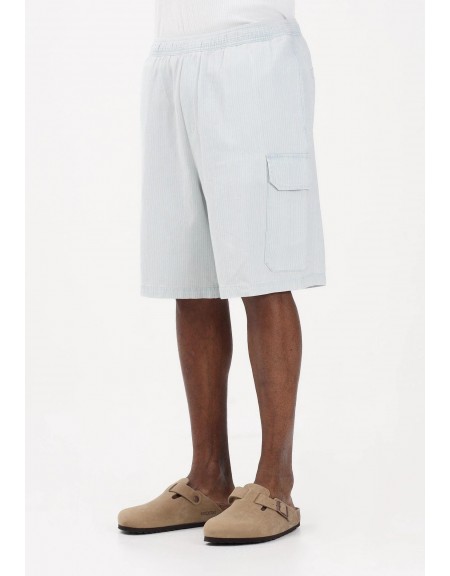 ARMANI EXCHANGE Βερμούδα Jean cargo XM002810AF22638 Γαλάζιο - Λευκό Armani Exchange - 1
