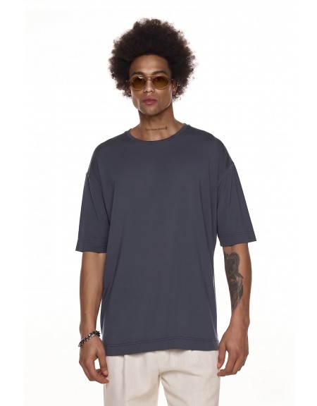 DIVERSE T-shirt 23047-281-452 Blue DIVERSE - 1