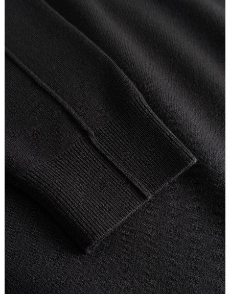 GABBA Knitted blouse ADRIEL O-NECK LUME LS Black GABBA - 7