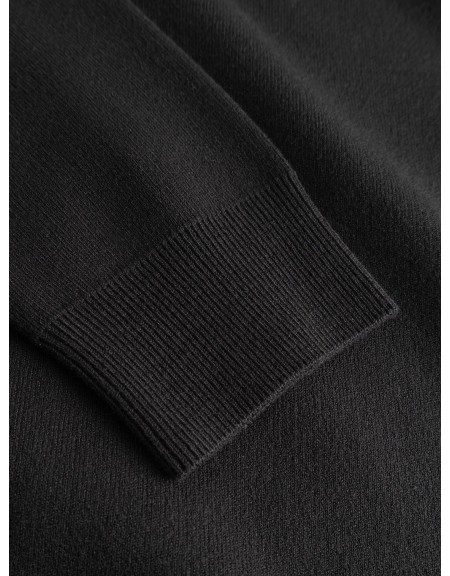 GABBA Knitted blouse ADRIEL O-NECK LUME LS Black GABBA - 8