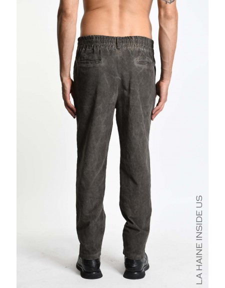 LA HAINE Pants 3BLM1331 Gray LA HAINE - 2