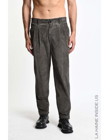 LA HAINE Pants 3BLM1331 Gray LA HAINE - 6