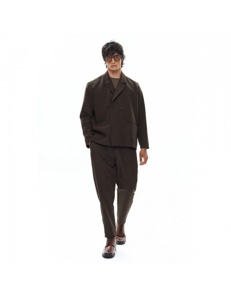 ANNIKO Cross-buttoned jacket 26541-293-430 Brown ANNIKO - 2