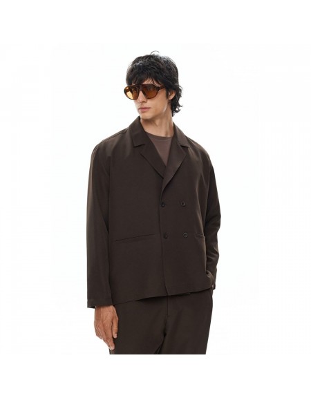 ANNIKO Cross-buttoned jacket 26541-293-430 Brown ANNIKO - 3
