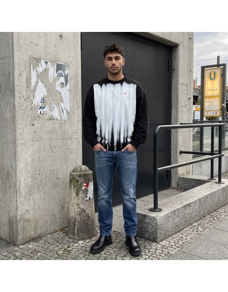 DIESEL Sweatshirt A22677-0EFBU-9XX Black DIESEL - 4