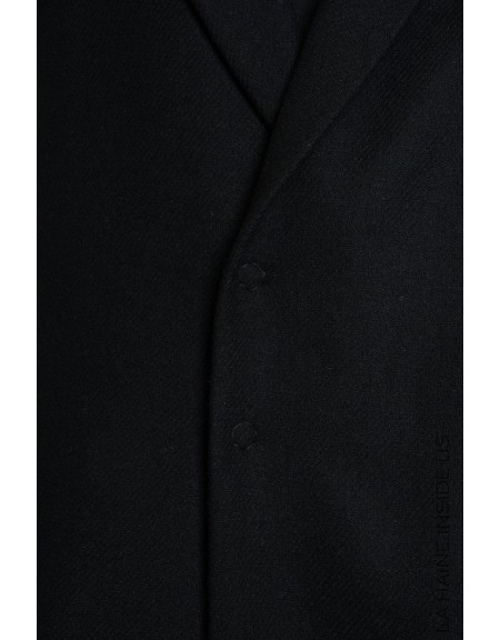LA HAINE Coat 3-LM1291 Black LA HAINE - 4