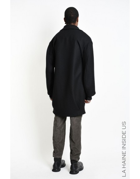 LA HAINE Coat 3-LM1291 Black LA HAINE - 3