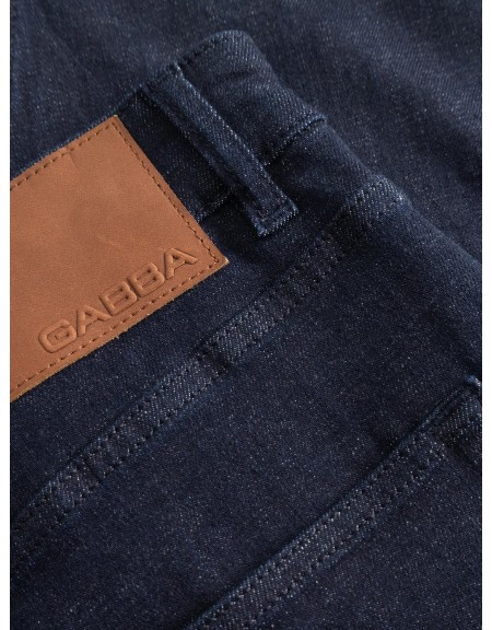 GABBA Jean παντελόνι ALEX CROPPED BEKHAM DS0001 Μπλε σκούρο GABBA - 6