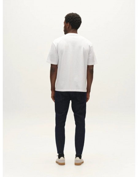GABBA Jean παντελόνι ALEX CROPPED BEKHAM DS0001 Μπλε σκούρο GABBA - 4