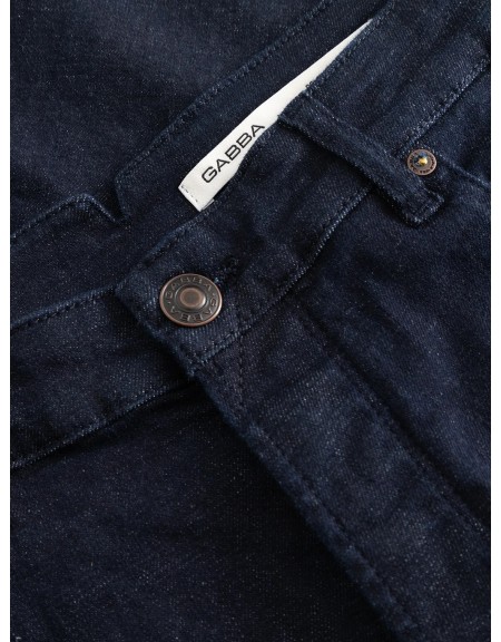 GABBA Jean pants ALEX CROPPED BEKHAM DS0001 Dark blue GABBA - 5