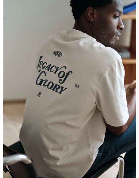 GABBA T-shirt LEGIN BOXY GLORY SS Μπεζ GABBA - 2