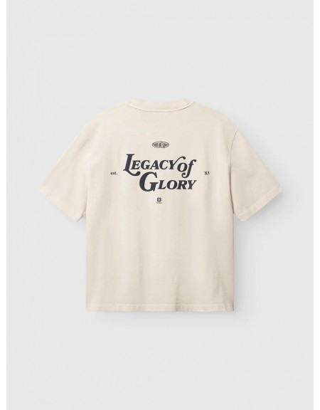 GABBA T-shirt LEGIN BOXY GLORY SS Μπεζ GABBA - 3
