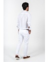 VITTORIO ARTIST chino παντελόνι REGGIO λευκό