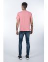 FRANKLIN AND MARSHALL t-shirt TSMF249ANW18 ροζ