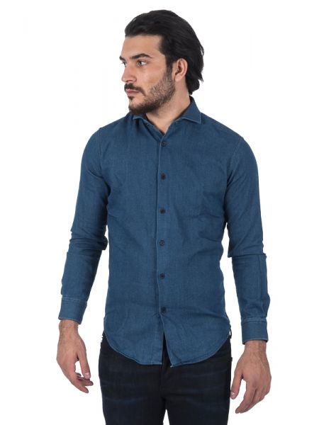 PAPILIO GARAMAS πουκάμισο PG-600/2654 μπλε