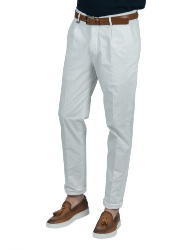 GUARDAROBA chino pants PPP-101/01 white