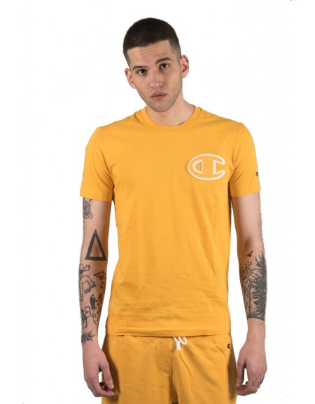 CHAMPION t-shirt 213251 κίτρινο