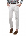 BESILENT MAN chino παντελόνι BSPA0232 λευκό