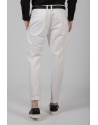 GUARDAROBA chino παντελόνι PPB-100/01 λευκό