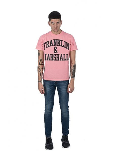 FRANKLIN AND MARSHALL t-shirt TSMF249ANW18 pink
