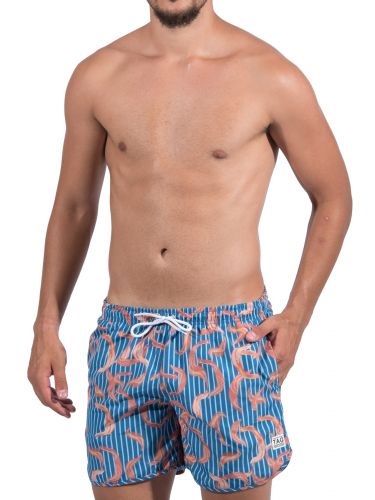 TAG μαγιό SEA FLOWER TGMBWSS19003PR μπλε