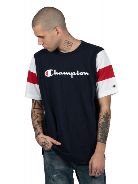 CHAMPION t-shirt 213644 BS505 μπλε