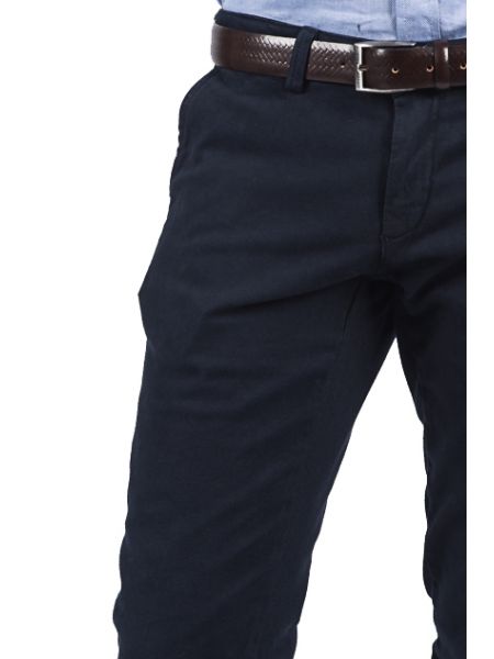 BESILENT MAN chino παντελόνι BSPA0256 μπλε