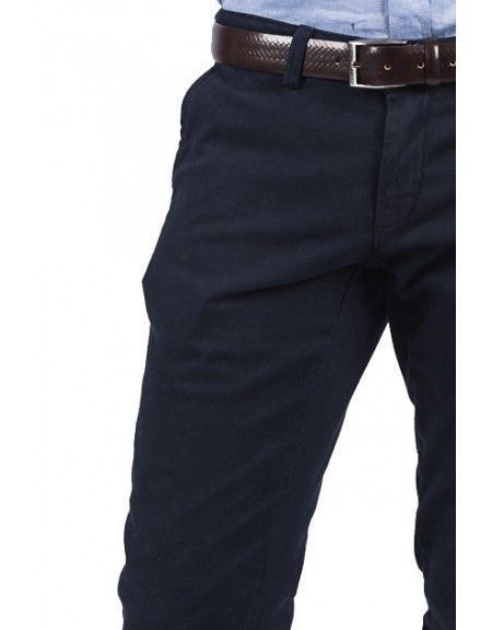 BESILENT MAN chino pants BSPA0256 blue