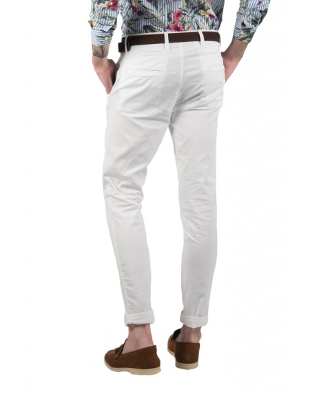 BESILENT MAN chino trouser BSPA0232 white
