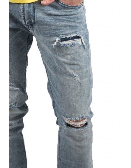 GIANNI LUPO jean GL050F μπλε