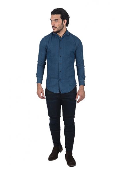 PAPILIO GARAMAS shirt PG-600/2654 blue
