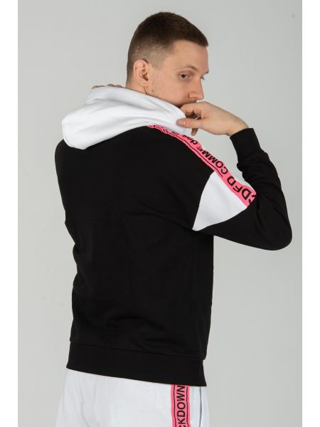 COMME DES FUCKDOWN φούτερ CDFU740 white-black COMME DES FUCKDOWN - 3