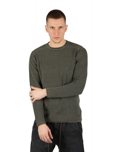 GABBA μπλούζα STURM KNIT P4536 ανθρακί GABBA - 7